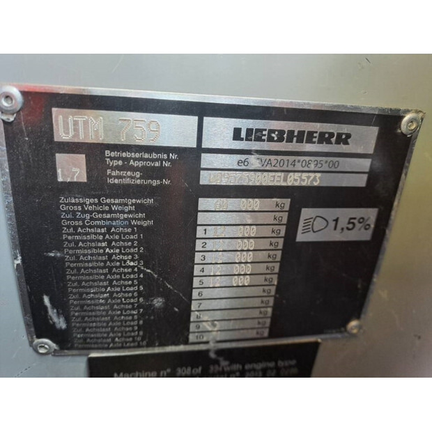 2014 Liebherr LTM 1095-5.1-43137330