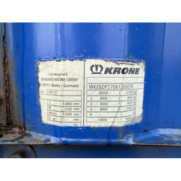 2006 Krone SDP 27-43137686