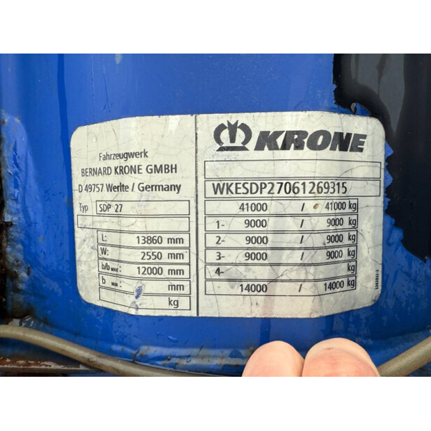 2006 Krone SDP 27-43137743