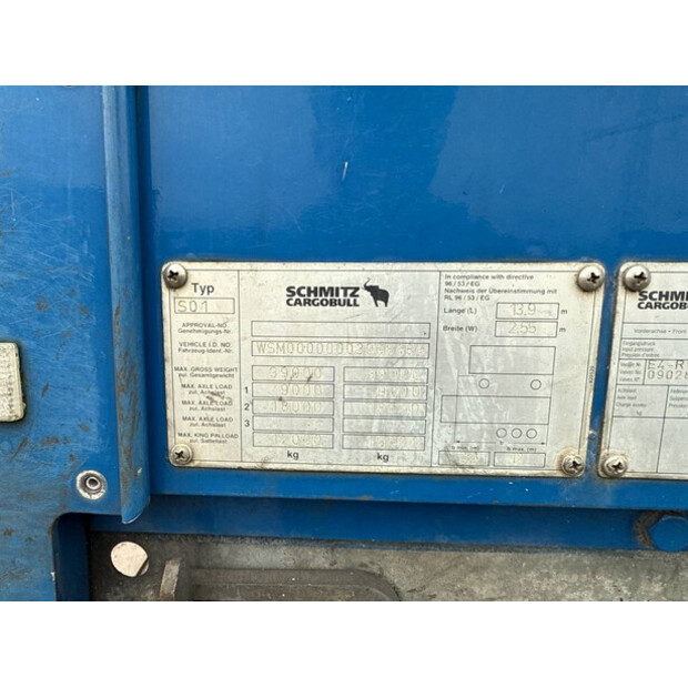2009 Schmitz Cargobull S01-43137843