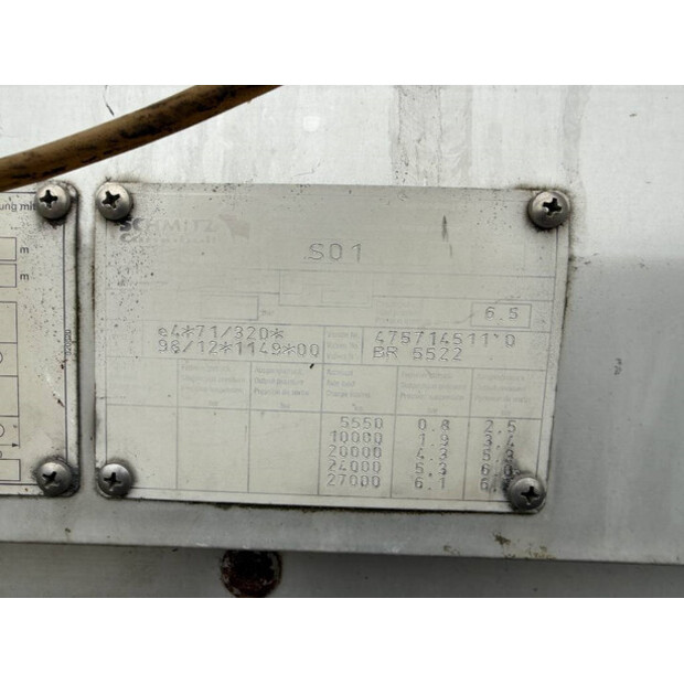 2001 Schmitz Cargobull S01-43137884