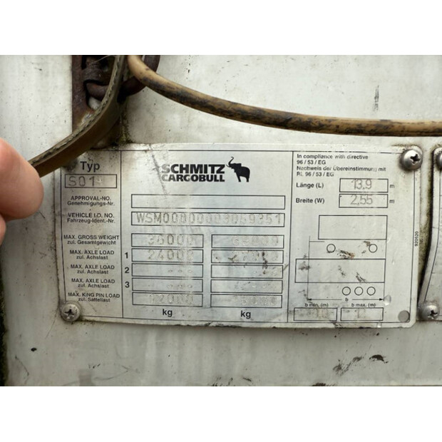 2007 Schmitz Cargobull S01-43137934