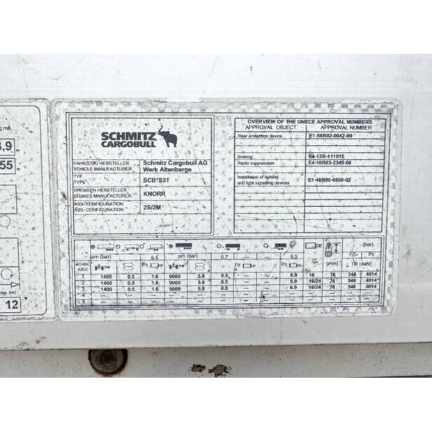 2013 Schmitz Cargobull SCB*S3T-43138124