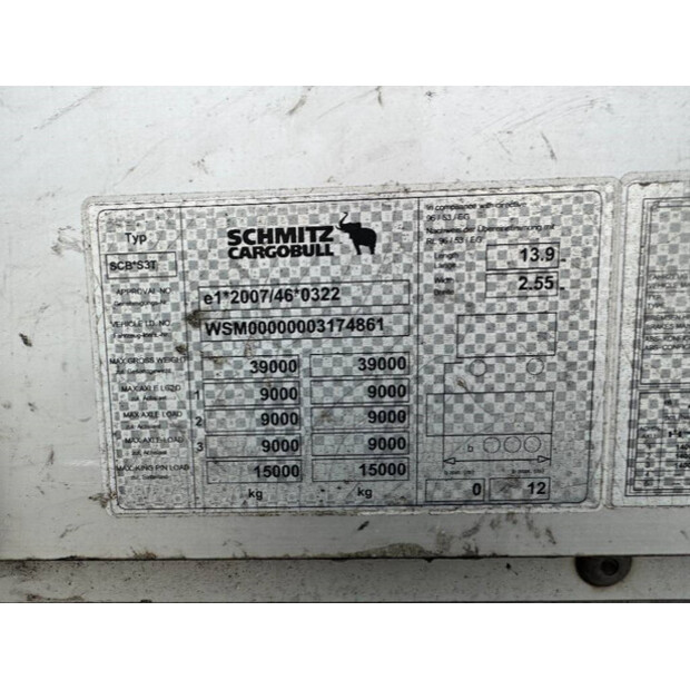 2013 Schmitz Cargobull SCB*S3T-43138331