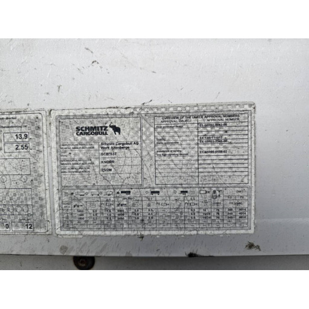 2013 Schmitz Cargobull SCB*S3T-43138474
