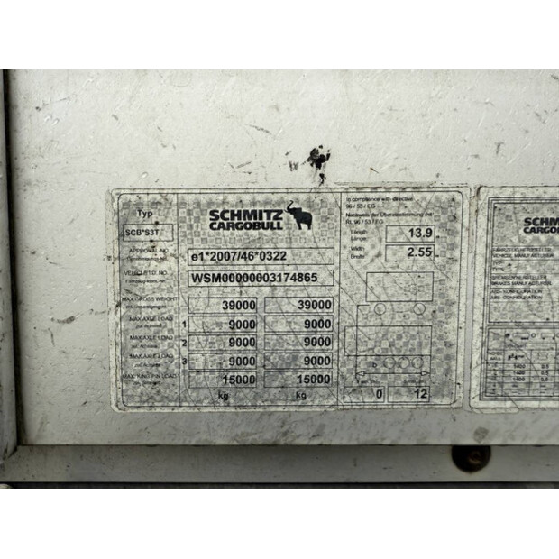 2013 Schmitz Cargobull SCB*S3T-43138475