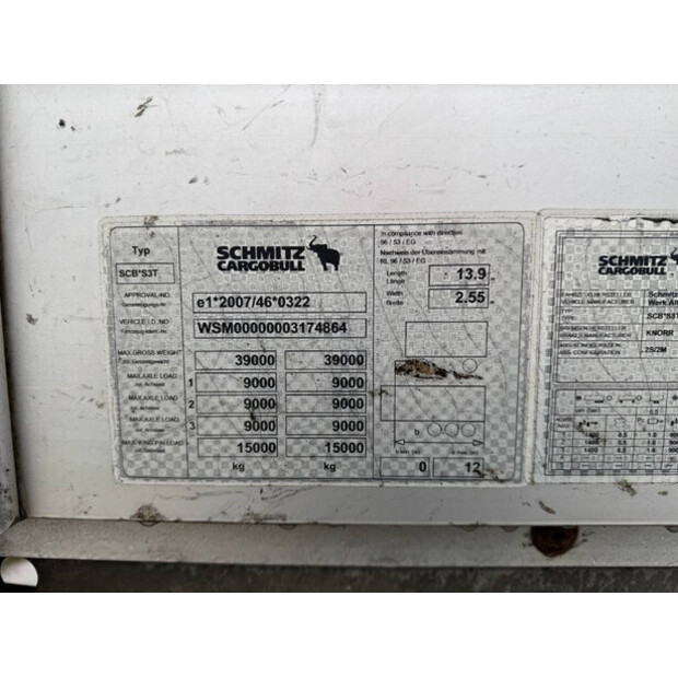 2013 Schmitz Cargobull SCB*S3T-43138504