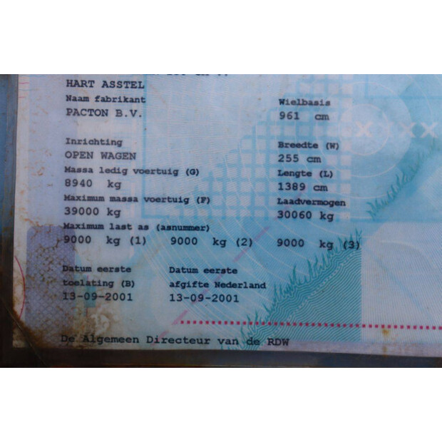 2001 Pacton TBD339-43139956