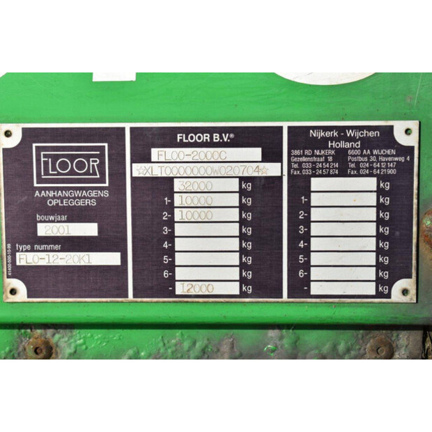 2002 Floor FLOO-2000C-43141058