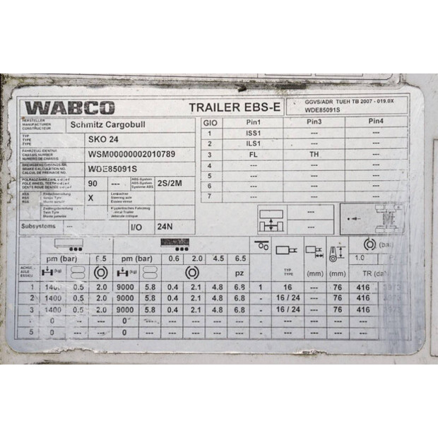 2014 شميتز كارجوبول SKO 24-43141096