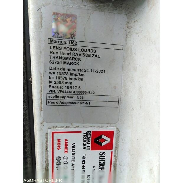 2014 Renault MIDLUM 220 DXI-43157459