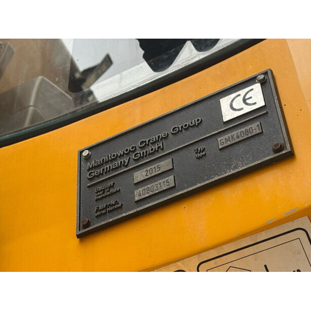 2015 GROVE GMK 4080-1-43164735