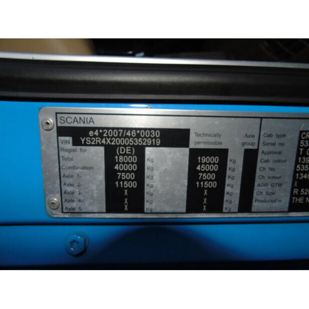 2014 Scania R520-43165621