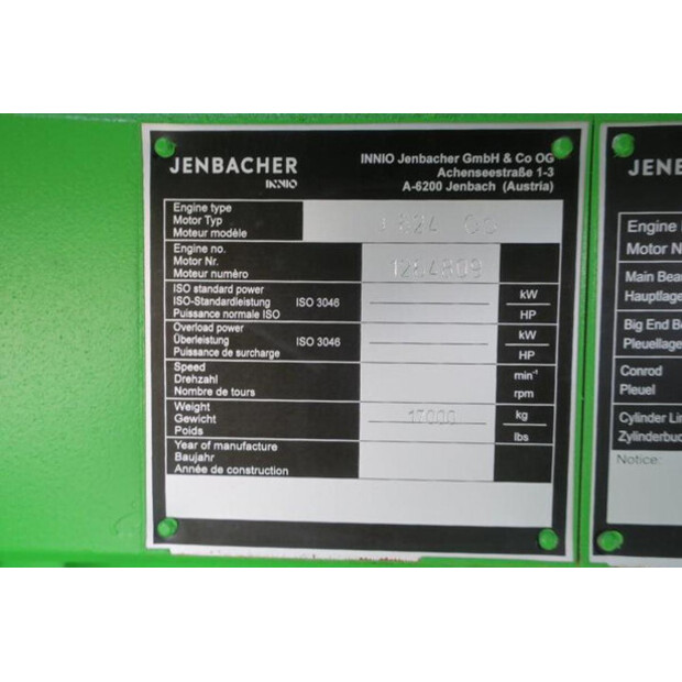 2024 Jenbacher JMS624GS-NLC-43166980