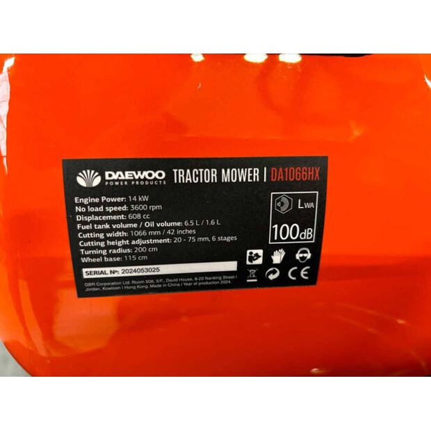 2024 Daewoo DA1066HX-43167161