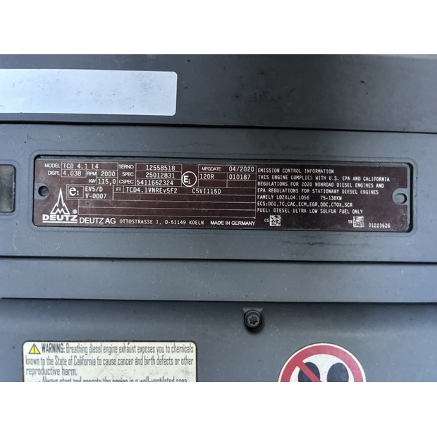 2020 FUCHS MHL331F-43175428