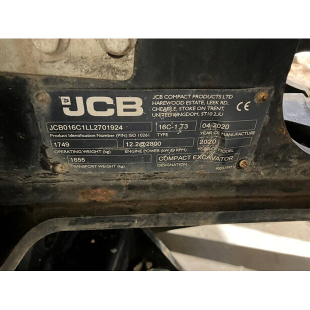 2020 JCB 16C-1 T3-43183777