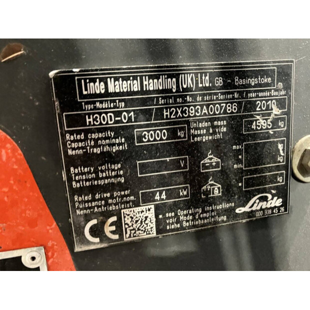2010 Linde H30D-01-43183883