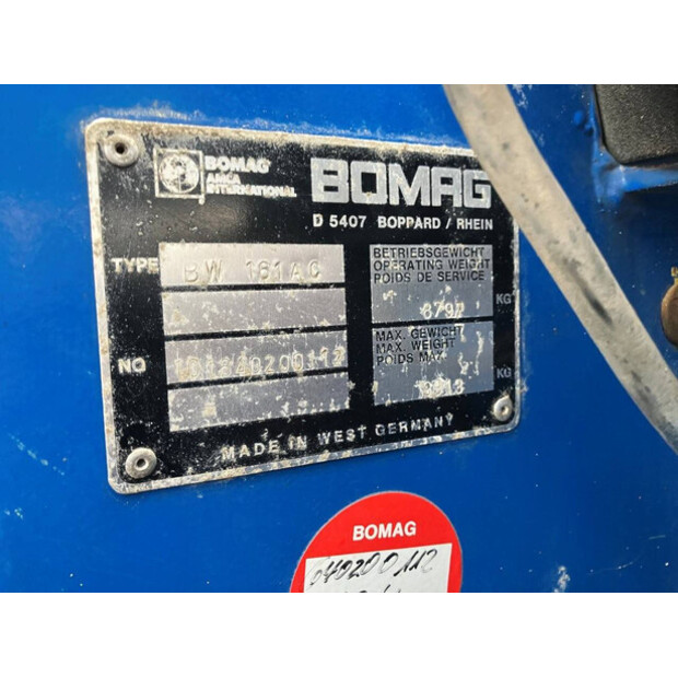 1991 بوماج BW 161 AC-43183927