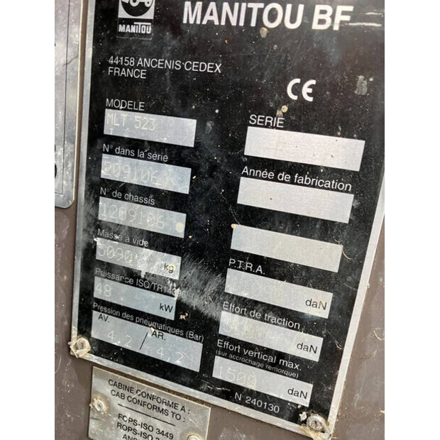 2005 Manitou MLT523-43184076