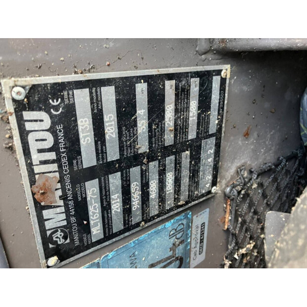2014 Manitou MLT625-75-43184123