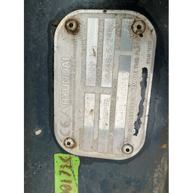 2015 Hyundai Robex 60CR-9A-43184176