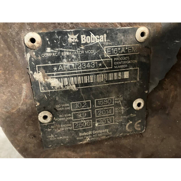 2013 بوبكات E16-43184189