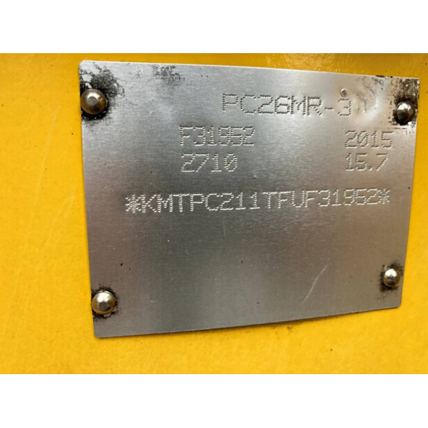 2015 Komatsu PC26MR-3-43184202