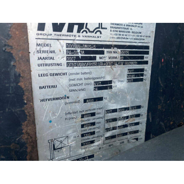 2007 Doosan D80S-5-43184390