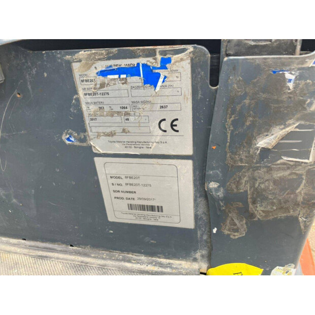 2017 تويوتا 8FBE20T-43184526