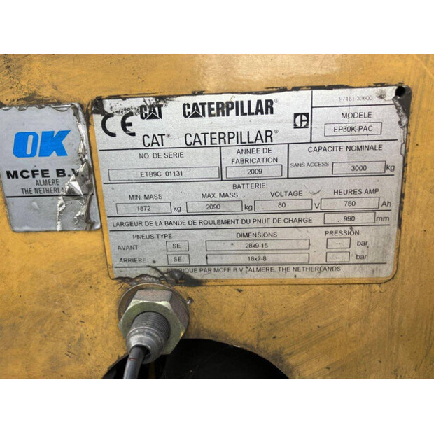 2009 كاتربيلر EP30K-43184642