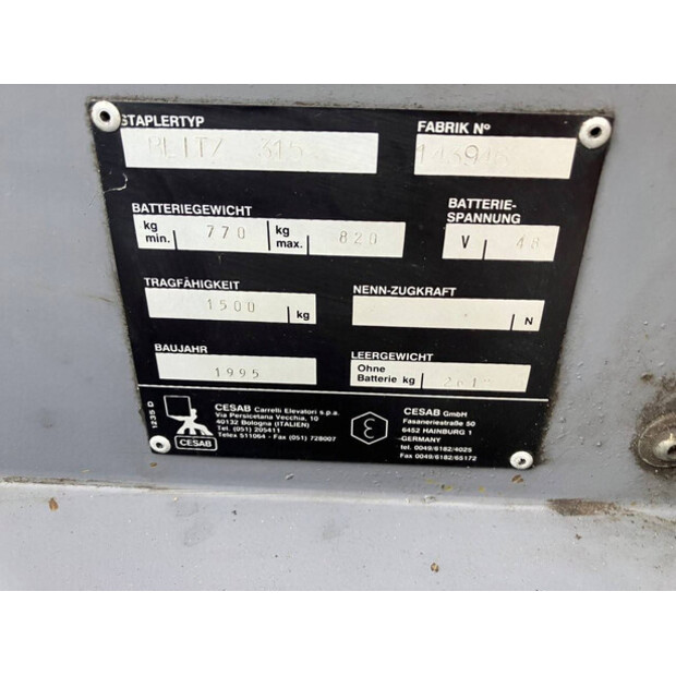 1995 Cesab Blitz 315-43184801