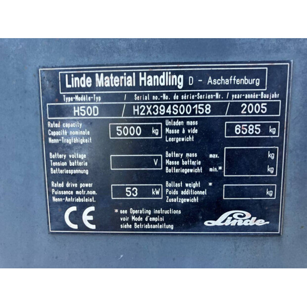 2005 ليندي H50D-43184893