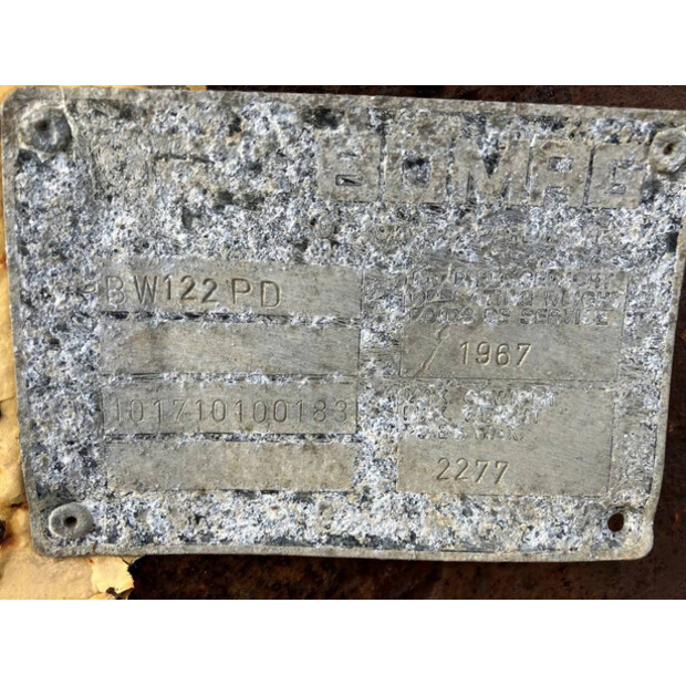 1967 BOMAG BW122PD-43184922