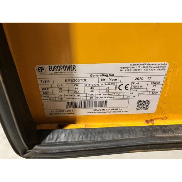 2017 Europower EPS303TDE-43185050