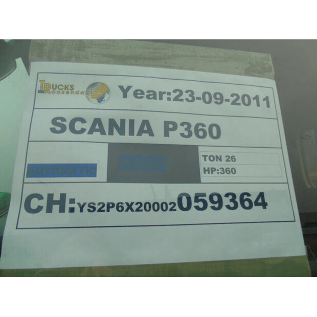 2011 Scania P360-43186089