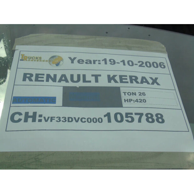 2006 Renault KERAX 420 DCI-43186220