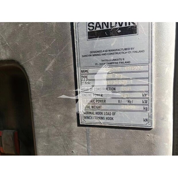 2014 Sandvik DP1500I-43195088