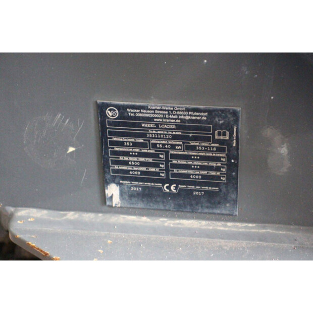 2017 KRAMER 8085-43200733