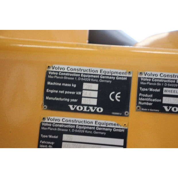 2015 Volvo L35G-43201229