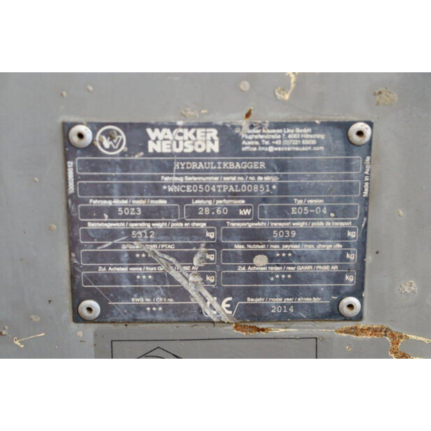 2014 Neuson 50Z3-43201859