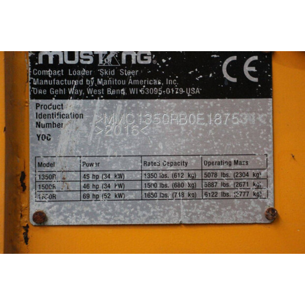 2016 MUSTANG R135-43203101