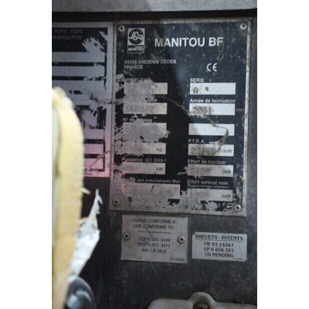 2001 Manitou MLT730-43203223