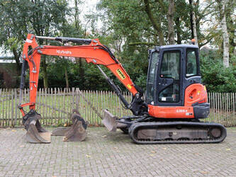 صورة ل حفارات مجنزرة 2017 كوبوتا U55-4