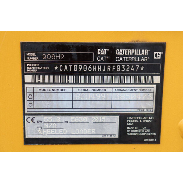 2015 كاتربيلر 906H2-43204202