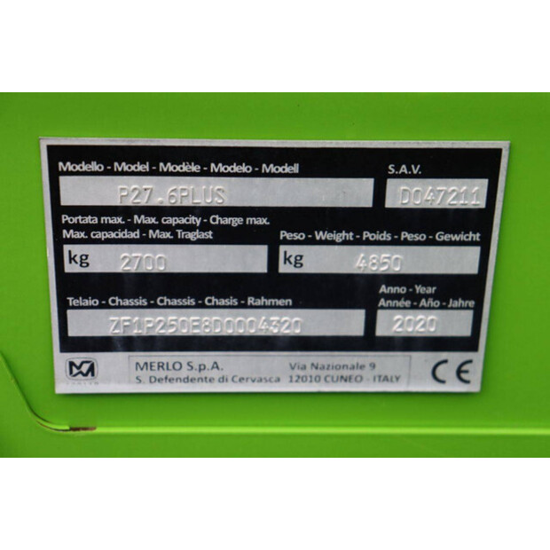 2020 Merlo P27.6 plus-43204277