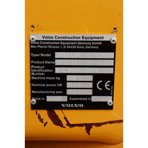 2016 فولفو L30G-43204338