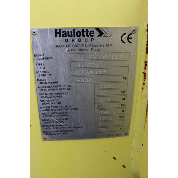 2009 هولوت H16TPX-43204560