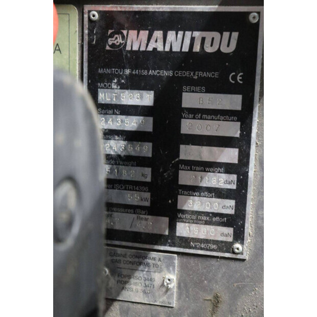 2007 Manitou MLT523T-43204837