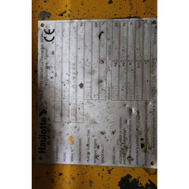 2011 Haulotte COMPACT 8-43204987